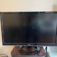 【中古】22型液晶テレビAQUOS LC-22K30（2015年製 ）