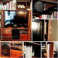 ハンドメイド テレビボード/テレビ台 32インチ対応 DIY の画像