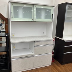 レンジボード　未使用品　下段引き出し側背面大きな破損有　11,000円