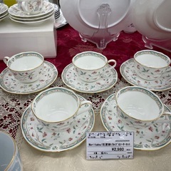 【ドリーム川西店御来店限定】 Noritake/花更紗カップ＆ソ...
