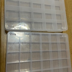 クリアケース5個の画像