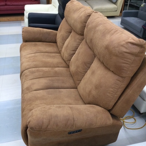 春日市?２人掛け電動ソファ?リコメン堂?オシャレ?定価¥138,000