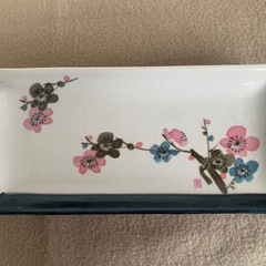 ニ幸 角皿　梅柄　3個セットの画像
