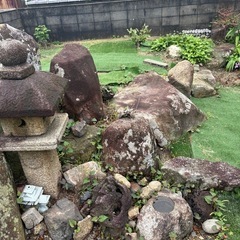 庭石差し上げます