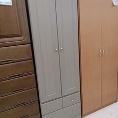 ★ジモティ割あり★  クローゼット グレージュ W60×D56×...