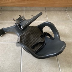 自転車前側　子供イスの画像