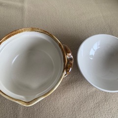土鍋　小鍋　雑炊　蓋はお椀に　1人用の画像