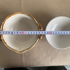 土鍋　小鍋　雑炊　蓋はお椀に　1人用の画像