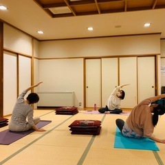 おやすみ前のナイトヨガ🌙