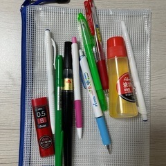 ペン、のりなど