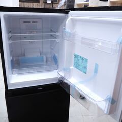 冷蔵庫　121L　2ドア　ハイアール　JR-NF121NJ（K）　未使用品の画像