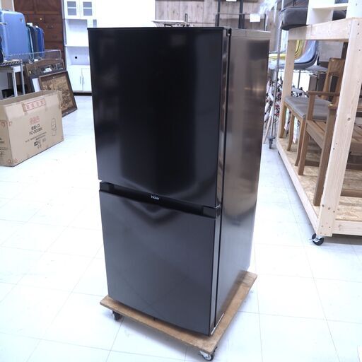 冷蔵庫　121L　2ドア　ハイアール　JR-NF121NJ（K）　未使用品