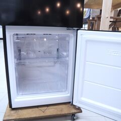 冷蔵庫　121L　2ドア　ハイアール　JR-NF121NJ（K）　未使用品の画像