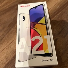 Galaxy A21 docomo 本体　新品未使用