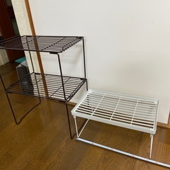 キッチン収納具3個セットの画像