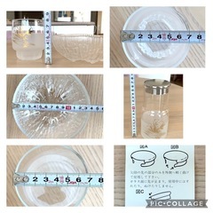 新品未使用！佐々木硝子 春日野食器セット 16点の画像