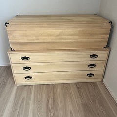 着物 収納 桐箪笥の画像