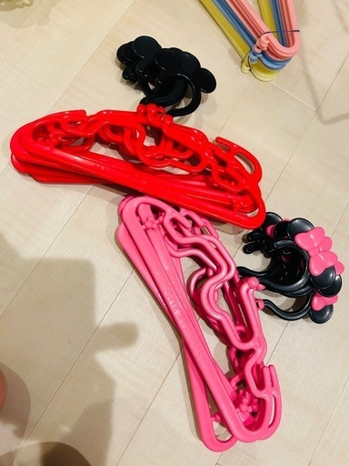 バラ売り　
ハンガー　ベビー　子ども　子供　こども　ミッキー　ミニー　ディズニー