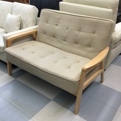 春日市🌟2人掛けファブリックソファ🌟定価¥29,800🌟コンパク...