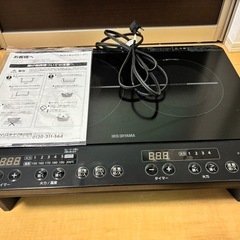 IHクッキングヒーター　2口の画像