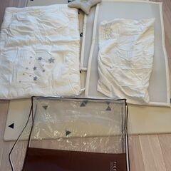 【ほぼ新品】ベビー布団セット10mois ディモワ 布団 の画像