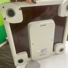 （お話し中）オムロン　体重計　HBF-224の画像