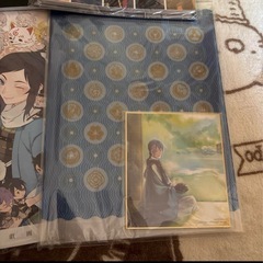 刀剣乱舞 とうらぶ コミケ特典付き祝画図録セット 三日月宗近 加州清光 刀ステの画像