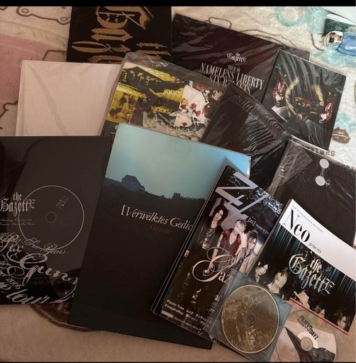 theGazette アートブックパンフ 39dayzDVD 枯詩未成年CD付き