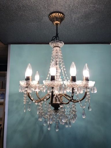 値下げ　アンティークシャンデリア