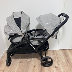 【美品】KATOJI ベビーカーエヴァライトデュオの画像