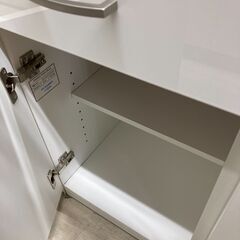 【ジモティ来店特価!!】キッチンカウンター　ニトリ　ホワイト　J-250540の画像