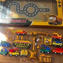 極めて美品⚪︎大集合プルバック建設車DX　の画像
