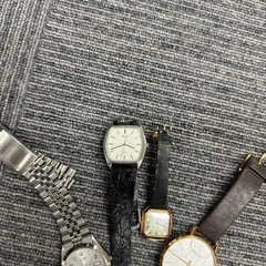 ジャンク時計5点の画像