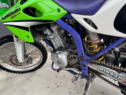 実働　KLX250SR 2.4万キロ