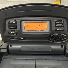 【値下げしました】通電確認　パナソニック　コブラトップ　RX-ED77　ラジカセの画像