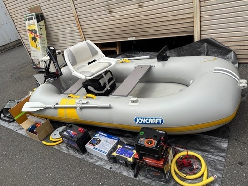 ジョイクラフト　ゴムボート  一式