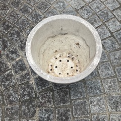 植木鉢　大型　高さ約33センチ　直径約32センチ　観葉植物のためへの画像