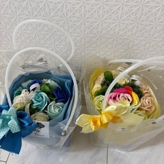 フラワー・花束・2個セットの画像