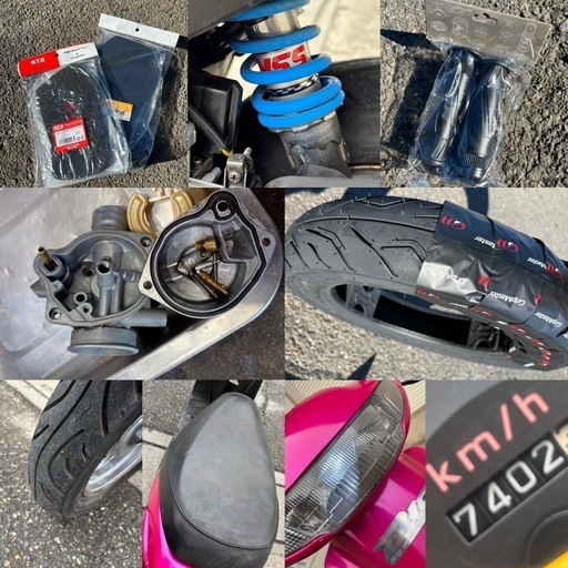 ⭐️AF27.ディオ快速2スト⭐️バッテリー・タイヤ・プラグなど新品交換⭐️キャブレーターオーバーホール済みで会長⭐️