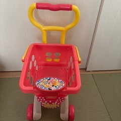 お取引き決定しました⭐︎ミニー　お買い物カート＆ぬいぐるみの画像