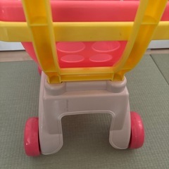 お取引き決定しました⭐︎ミニー　お買い物カート＆ぬいぐるみの画像