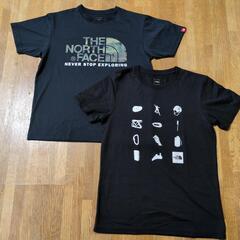 【ノースフェイスTシャツ2枚】MとLサイズ