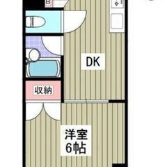 初期費用5万　相模原市中央区アパート　1DKロフト付き　生…