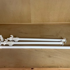 YAMAZEN つっぱり ハンガーラック 耐荷重30kg 押し入れ クローゼット 収納 つっぱりラック 山善(受付終了)の画像