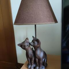 猫デザイン　スタンドライトの画像