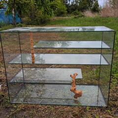 ガラスケース？、ガラス棚？手作り品の画像