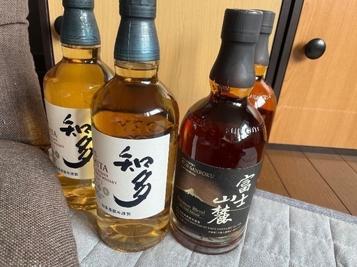 ウィスキー4本 【本日お取引でお値下有】