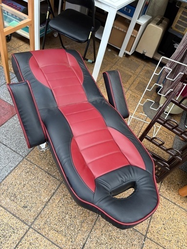 美品ソフトレザーバケット回転チェア　360度