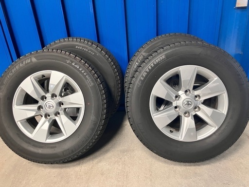 150プラド純正ホイール4本セット