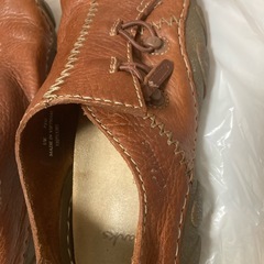 本革ビンテージ❗️クロックスシューズの画像